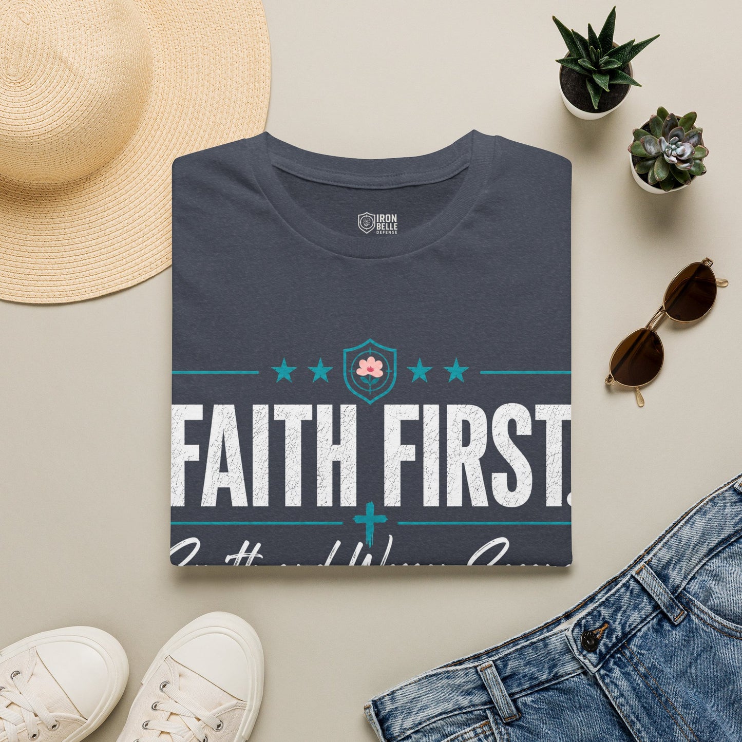 Faith First Smith and Wesson Second Tee