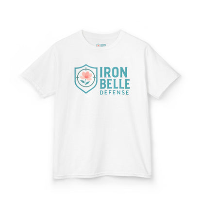 Youth Turquoise Iron Belle Defense Tee