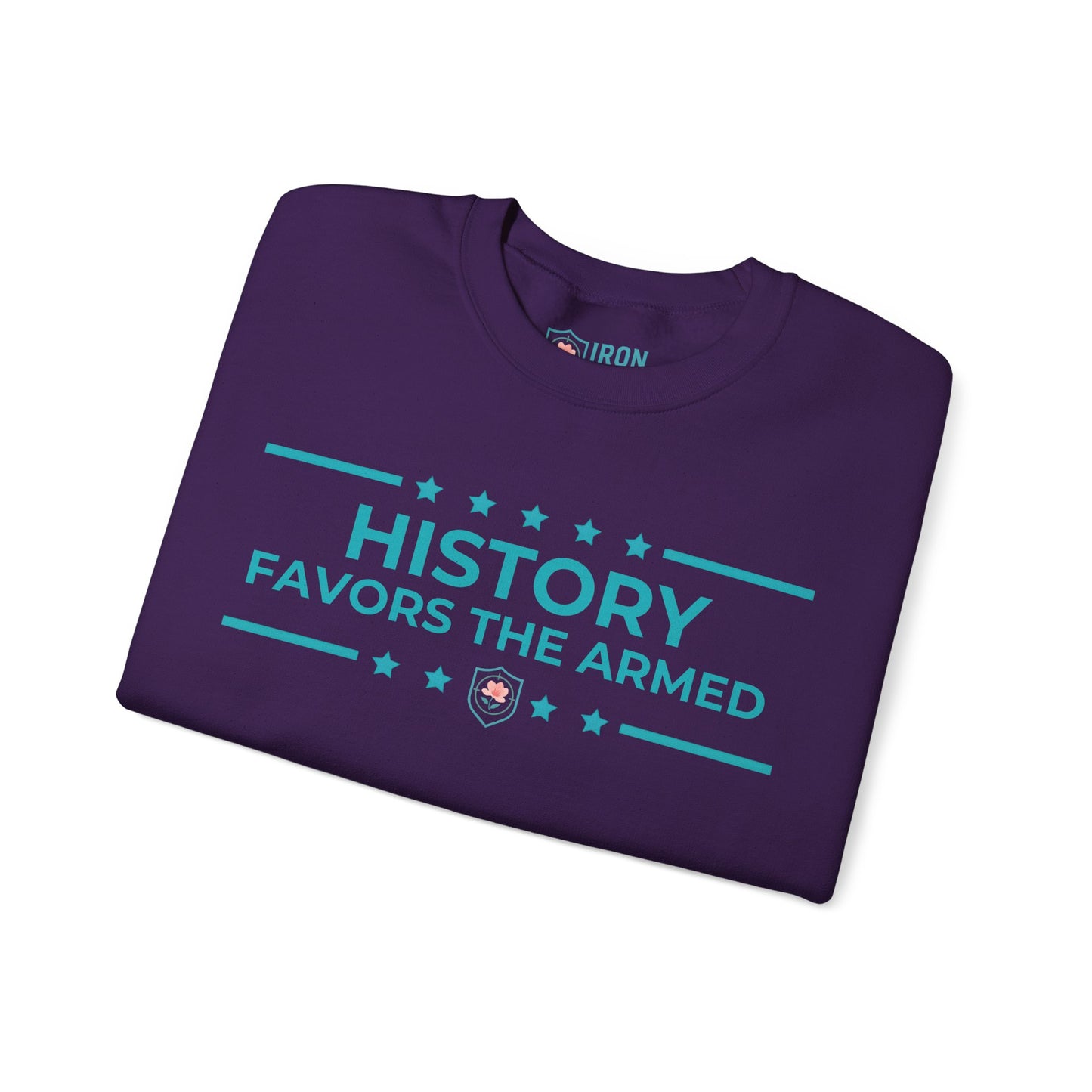 History Favors the Armed Iron Belle Defense Unisex Crewneck Sweatshirt