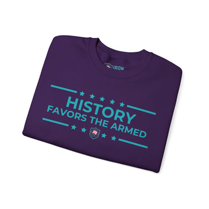 History Favors the Armed Iron Belle Defense Unisex Crewneck Sweatshirt