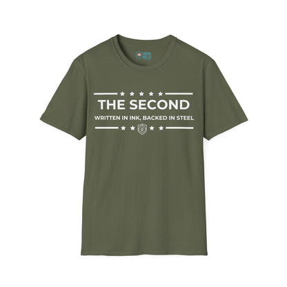 The Second: Written in Ink, Backed in Steel Iron Belle Defense Tee