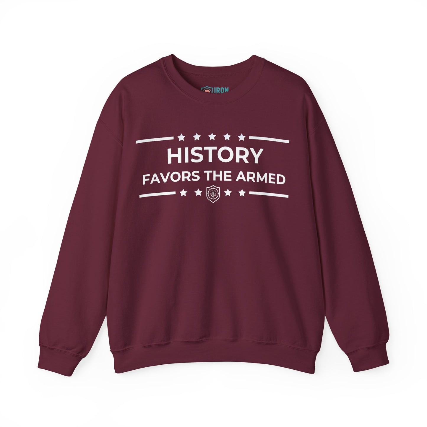 History Favors the Armed Iron Belle Defense Unisex Crewneck Sweatshirt