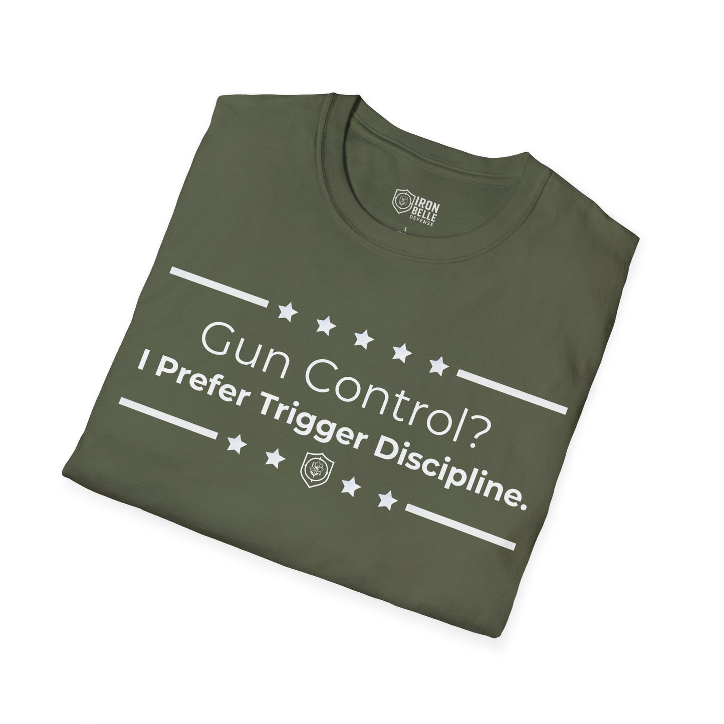 Gun Control? Unisex Softstyle T-Shirt