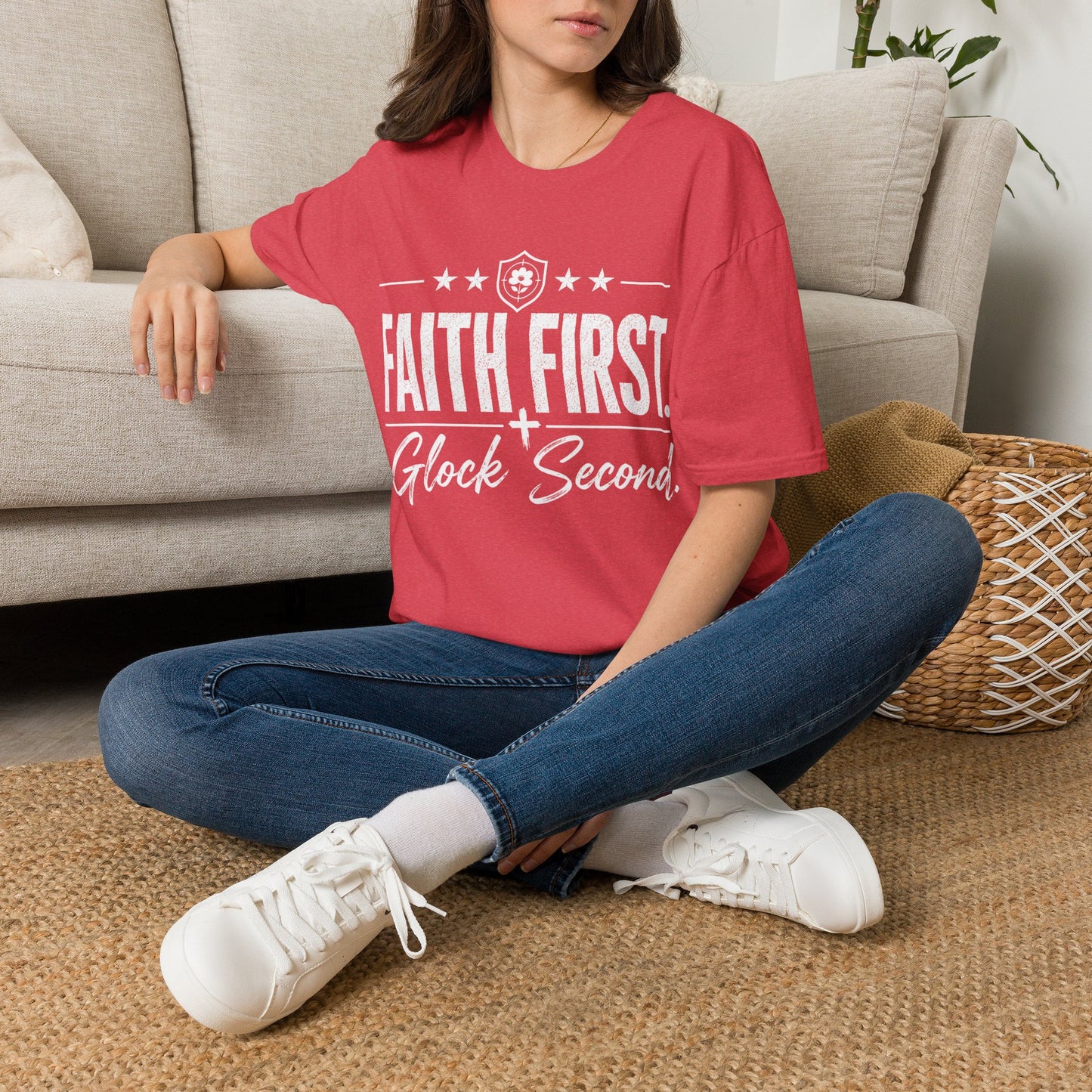 Faith First Glock Second Tee