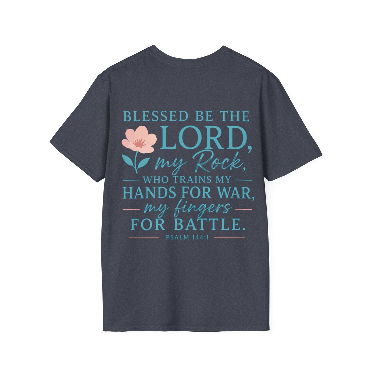 Blessed Be the Lord My Rock Iron Belle Defense Tee