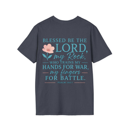 Blessed Be the Lord My Rock Iron Belle Defense Tee