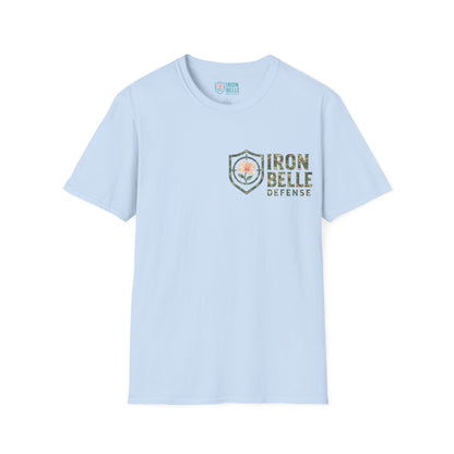 Camo Iron Belle Defense Crest Tee