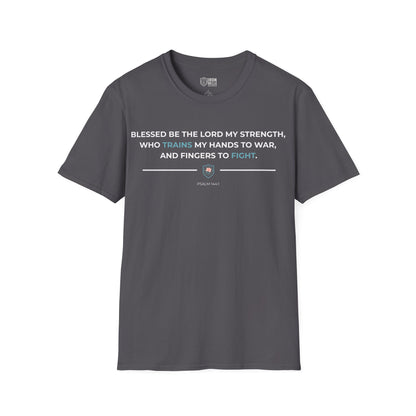 Blessed Be the Lord My Rock Iron Belle Defense Tee