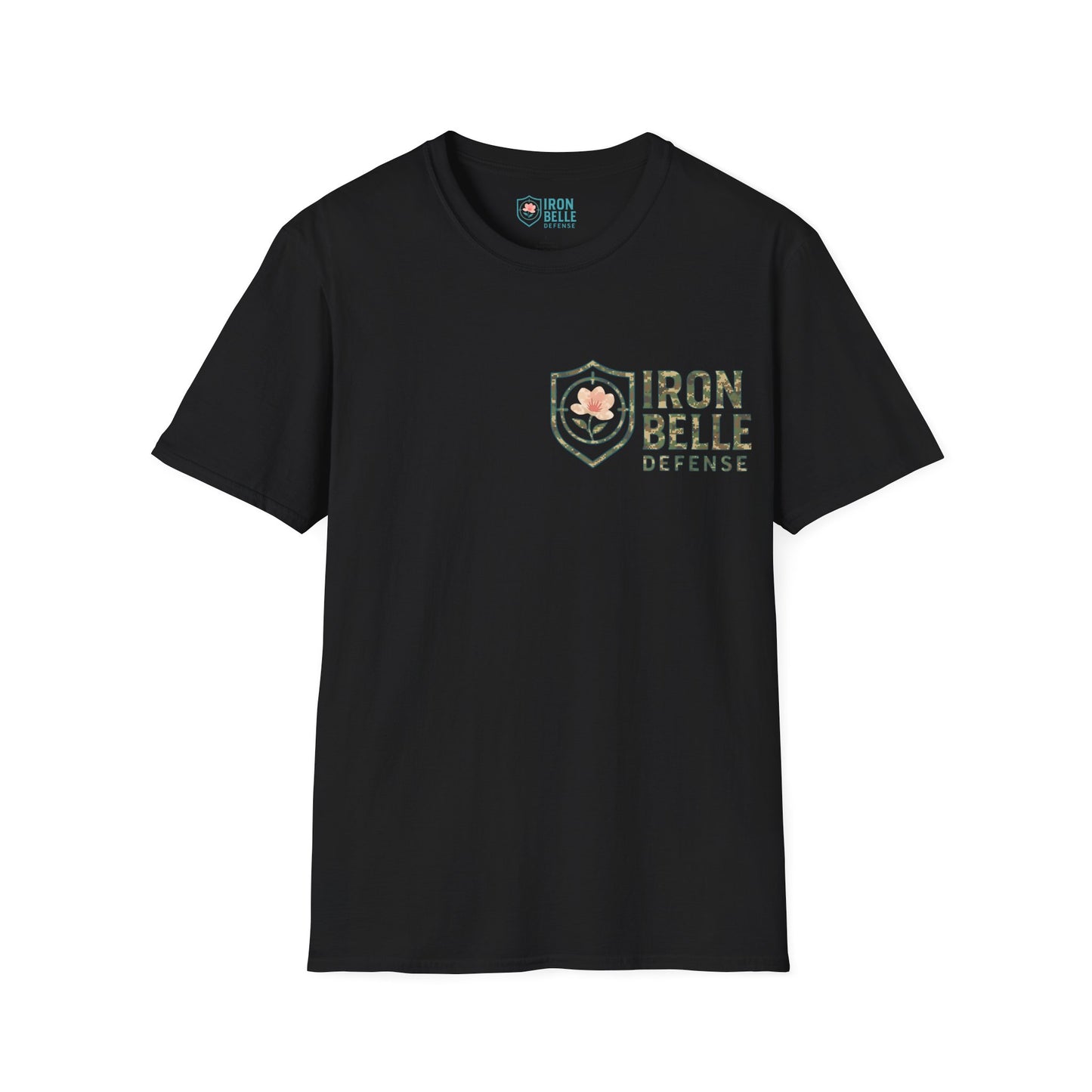 Camo Iron Belle Defense Crest Tee