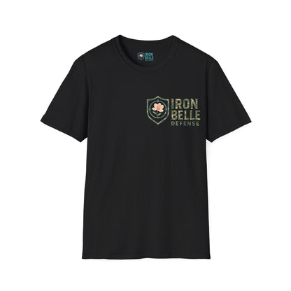 Camo Iron Belle Defense Crest Tee