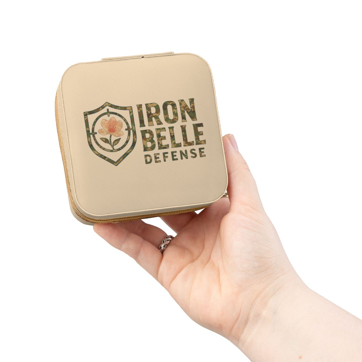 Iron Belle Defense Compact Jewelry Travel Case