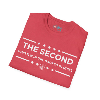 The Second: Written in Ink, Backed in Steel Iron Belle Defense Tee