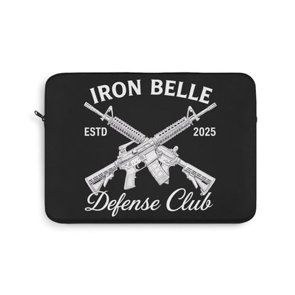 Iron Belle Defense Club Laptop Sleeve