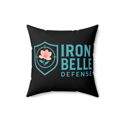 Iron Belle Defense Spun Polyester Square Pillow