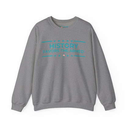 History Favors the Armed Iron Belle Defense Unisex Crewneck Sweatshirt