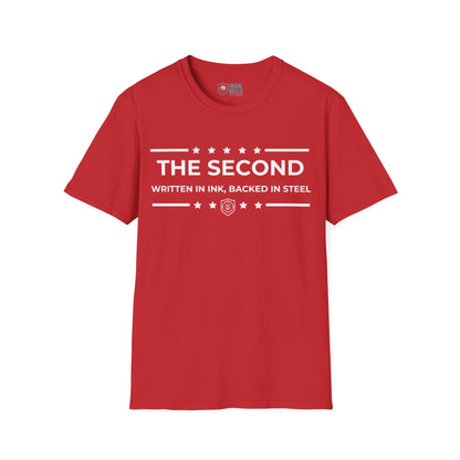 The Second: Written in Ink, Backed in Steel Iron Belle Defense Tee
