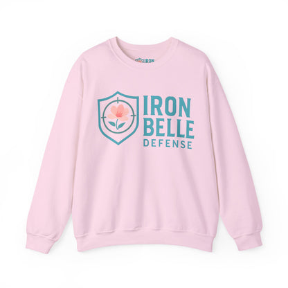 Turquoise Iron Belle Defense Unisex Crewneck Sweatshirt
