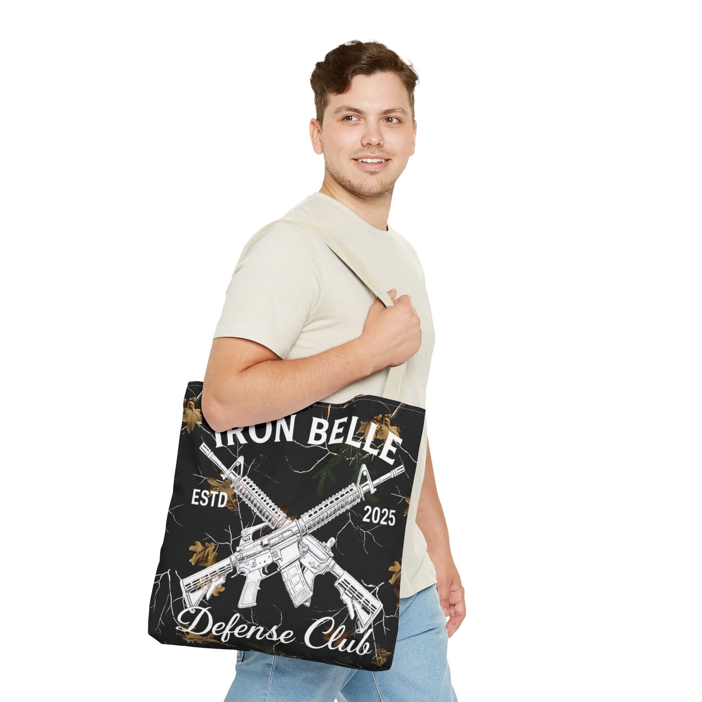 Camo All-Over Print Tote Bag
