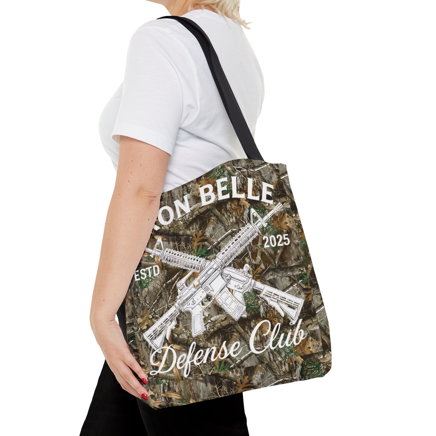 Forest Camo All-Over Print Tote Bag