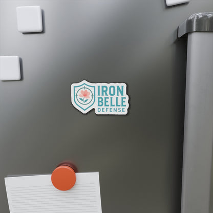 Iron Belle Defense Die-Cut Magnets
