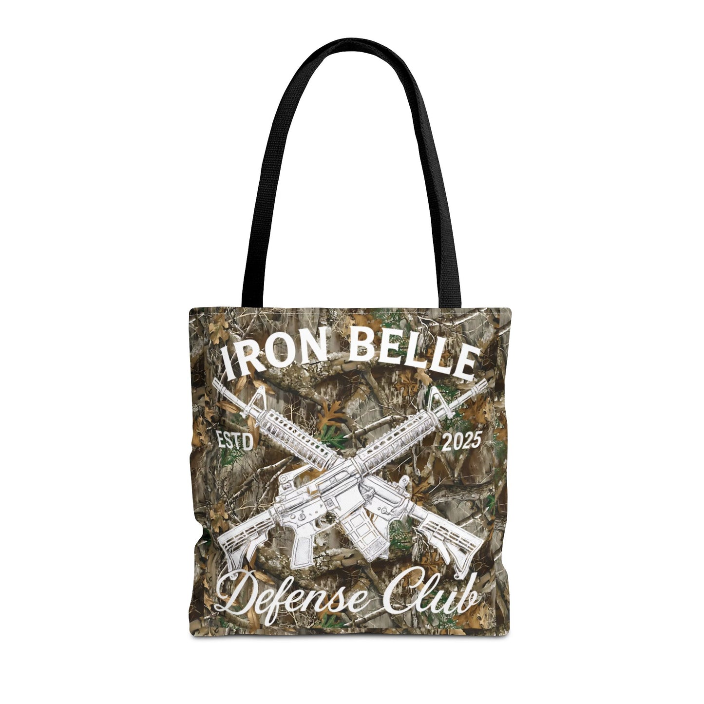 Forest Camo All-Over Print Tote Bag