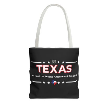 Texas:We Read the 2nd Amendment Out Loud Tote Bag