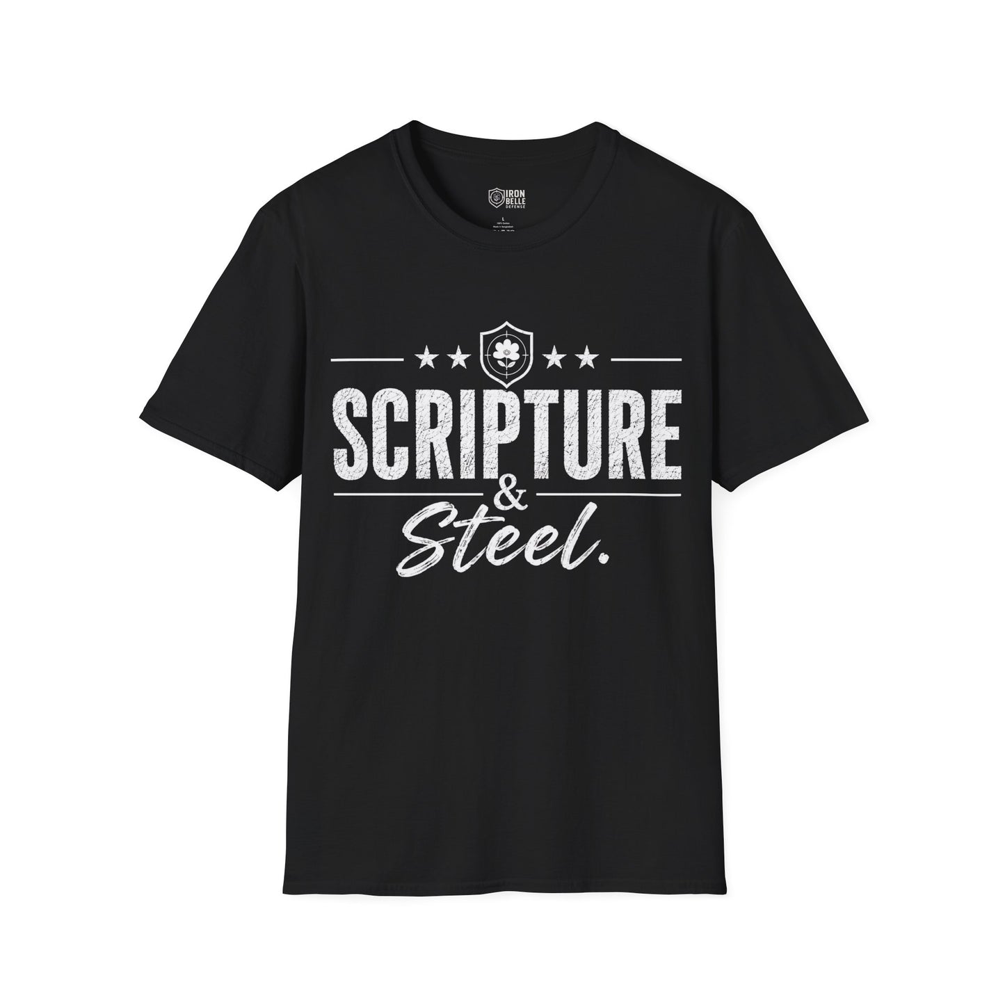 Scripture & Steel Tee