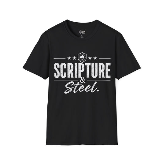 Scripture & Steel Tee