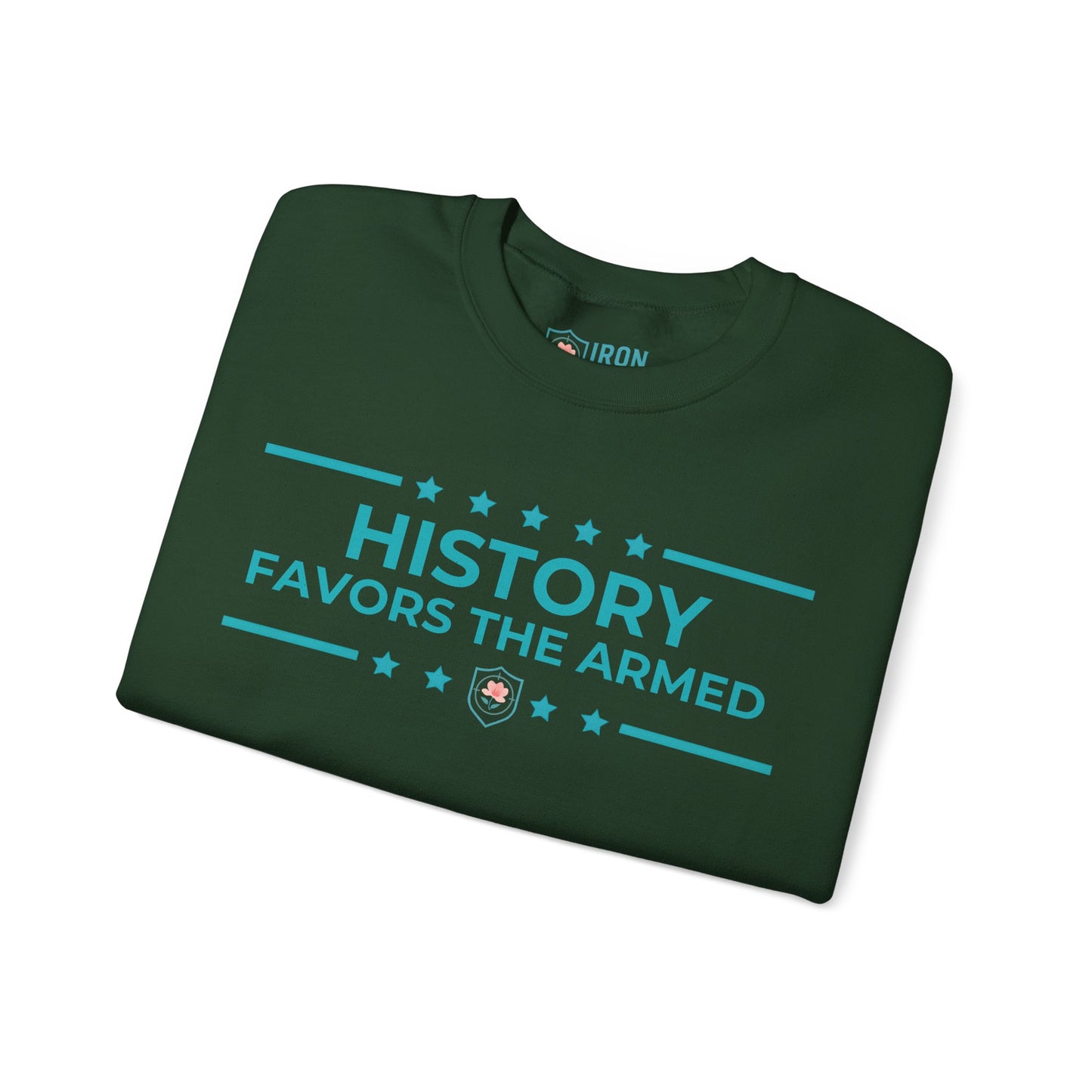 History Favors the Armed Iron Belle Defense Unisex Crewneck Sweatshirt