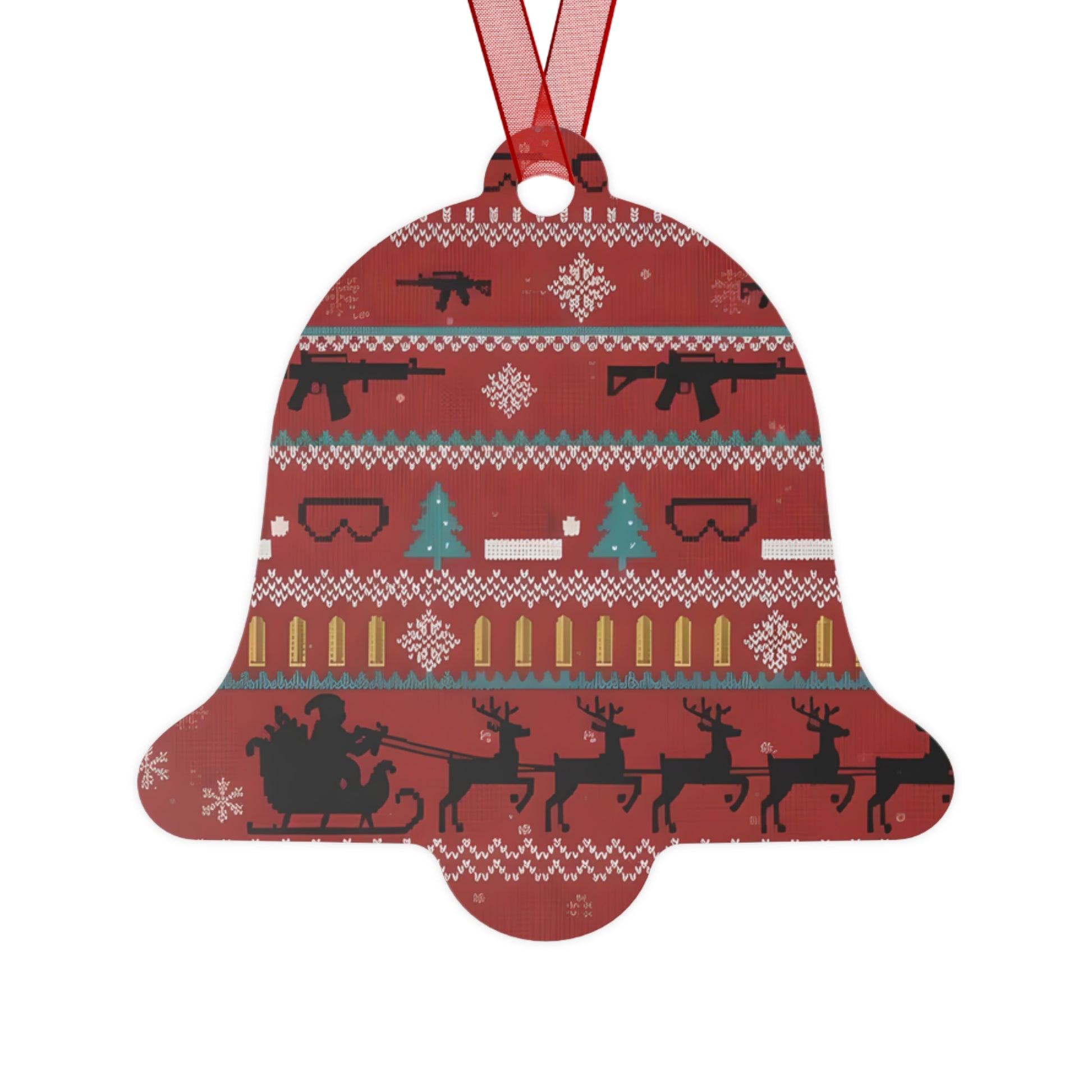 Iron Belle Defense Metal Ornament by Iron Belle Defense