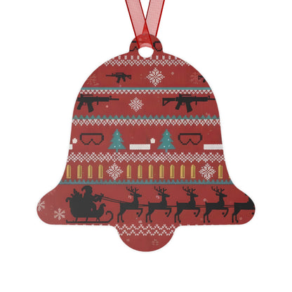 Iron Belle Defense Metal Ornament by Iron Belle Defense