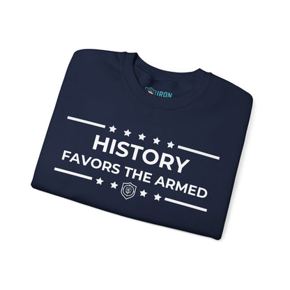 History Favors the Armed Iron Belle Defense Unisex Crewneck Sweatshirt