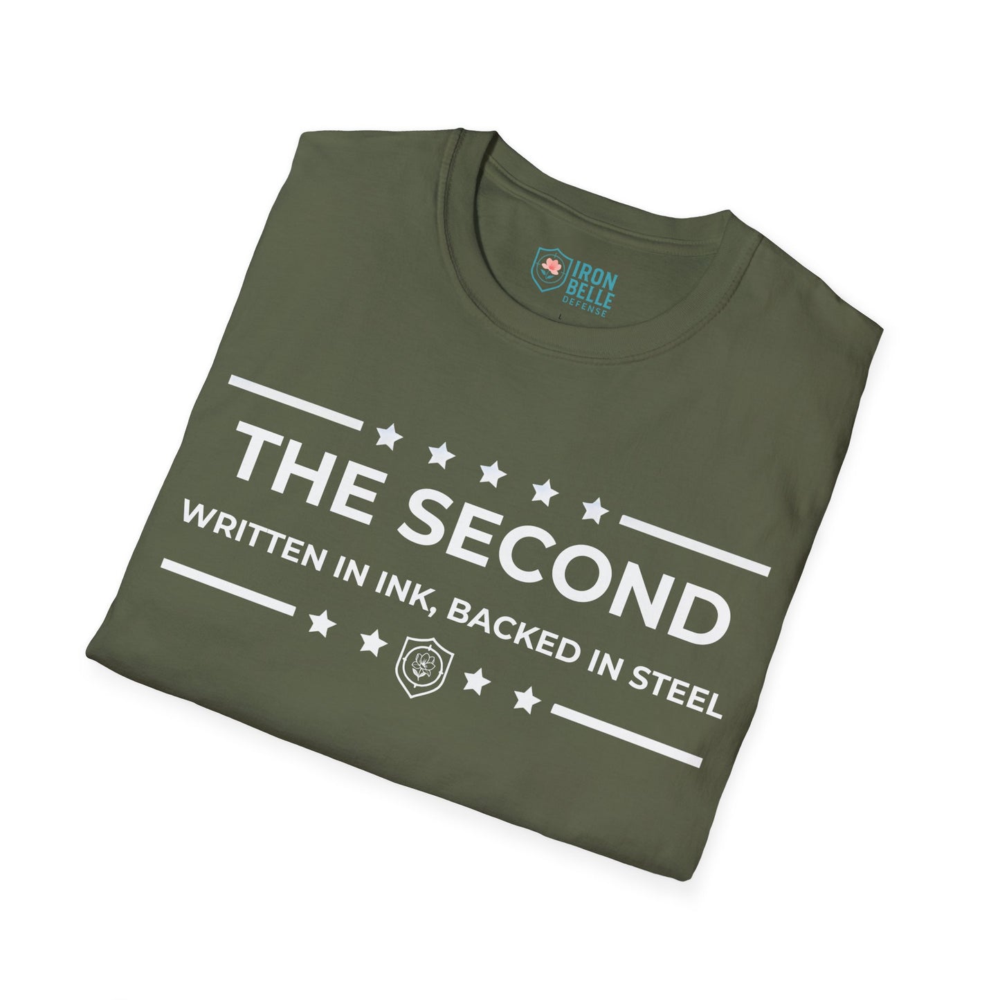 The Second: Written in Ink, Backed in Steel Iron Belle Defense Tee