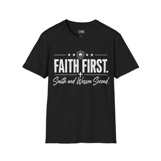 Faith First Smith and Wesson Second Tee