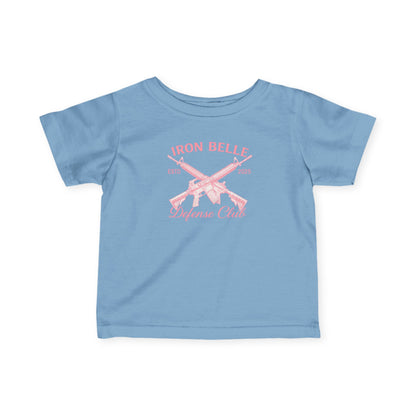 Infant Turquoise Iron Belle Defense Tee
