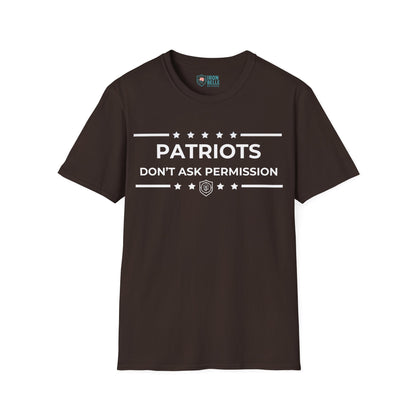 Patriots Don’t Ask Permission Iron Belle Defense Tee