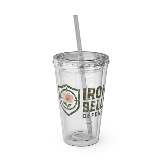 Camo Iron Belle Defense Tumbler – 16oz