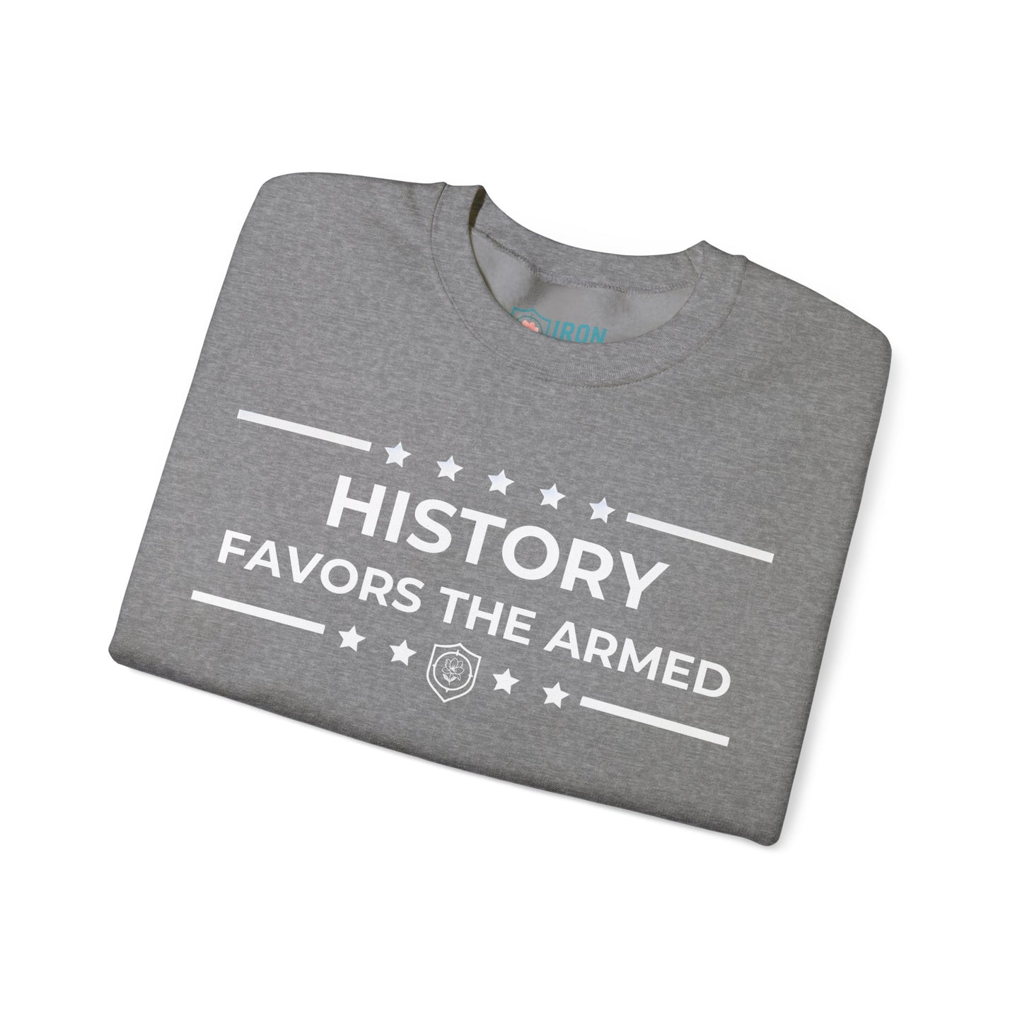 History Favors the Armed Iron Belle Defense Unisex Crewneck Sweatshirt
