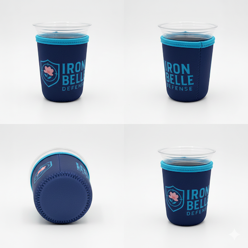 Iron Belle Defense Neoprene Cup Sleeve