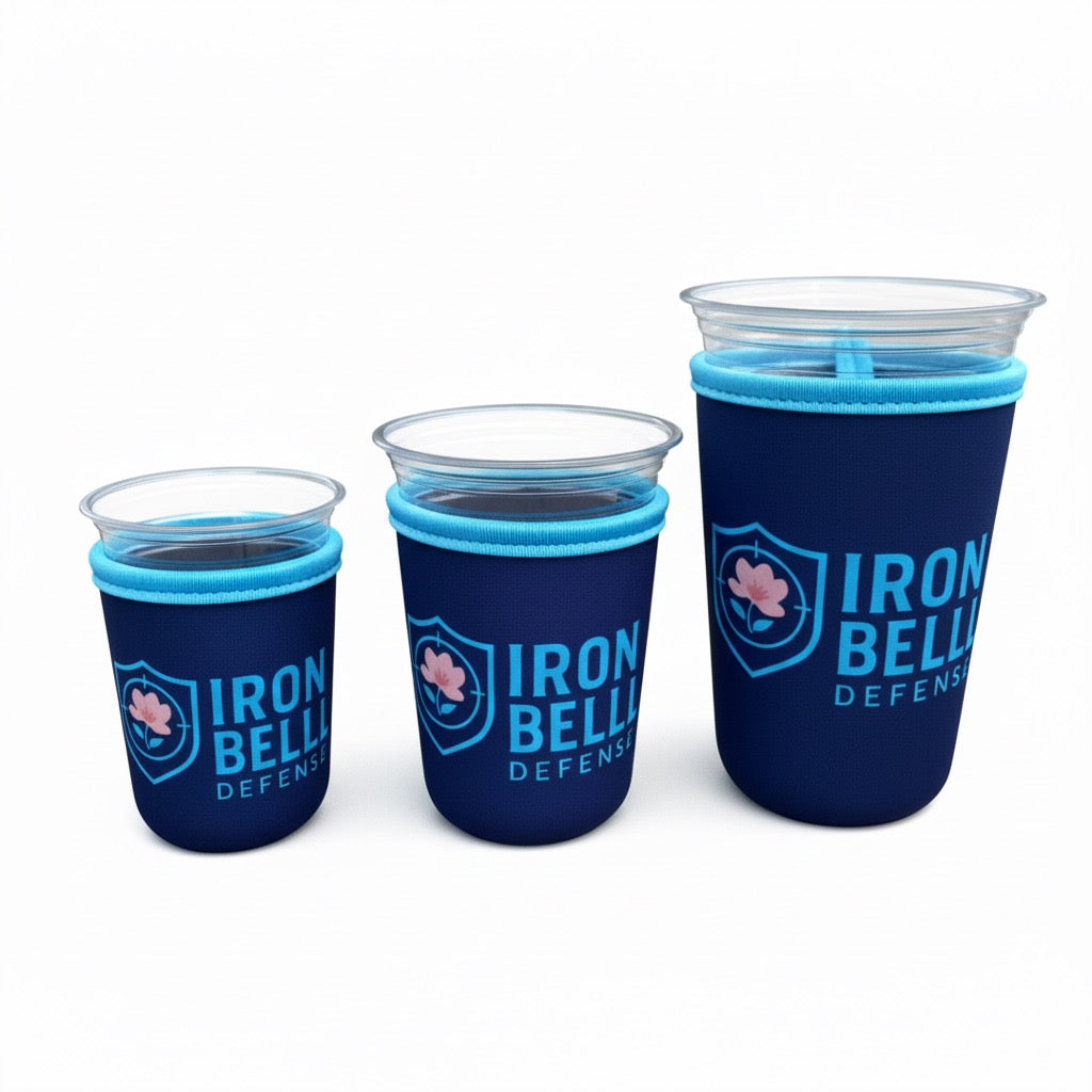 Iron Belle Defense Neoprene Cup Sleeve by Iron Belle Defense