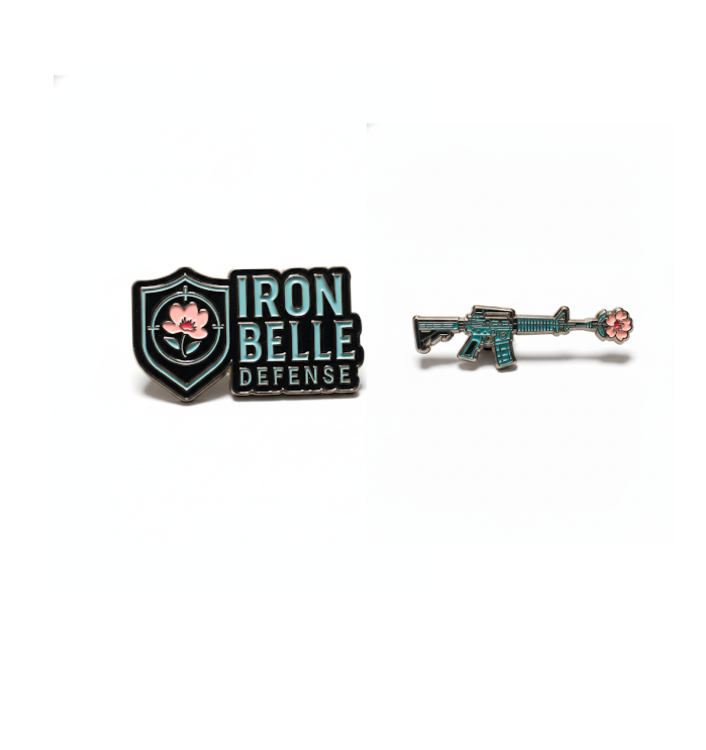 Iron Belle Defense Enamel Pins by Iron Belle Defense